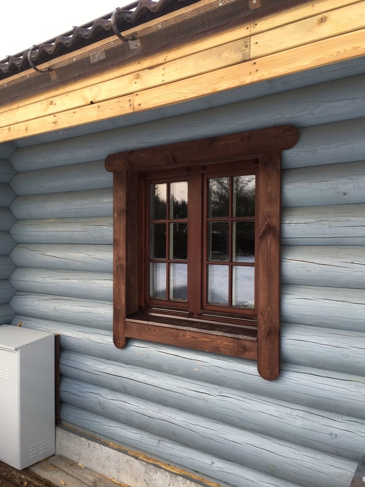 Сруб в пригороде Санкт- Петербурга