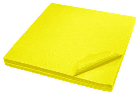 Felt Memo Board, 12"x12", Set of 15, Yellow