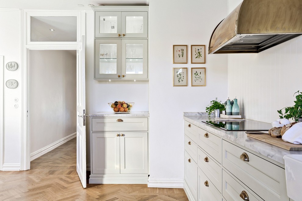 Photo of a scandinavian kitchen in Malmo.