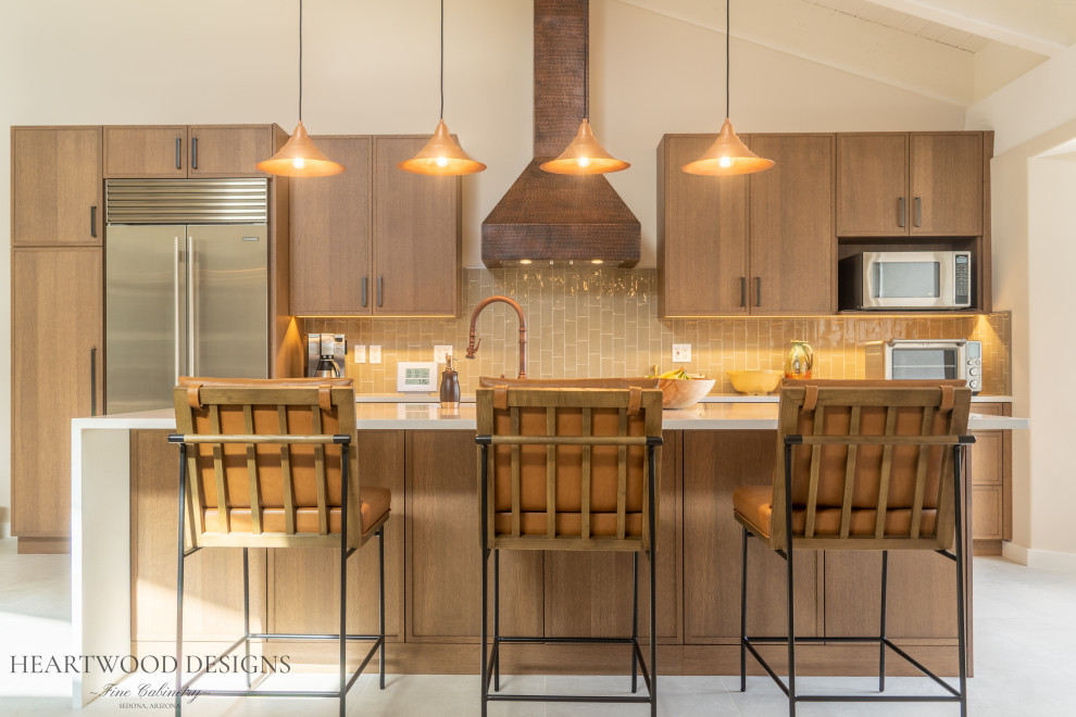Transitional kitchen photo in Phoenix