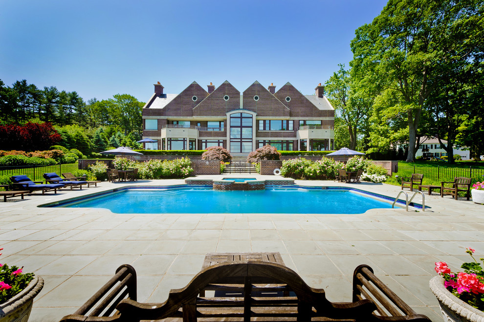 Pool - transitional pool idea in New York