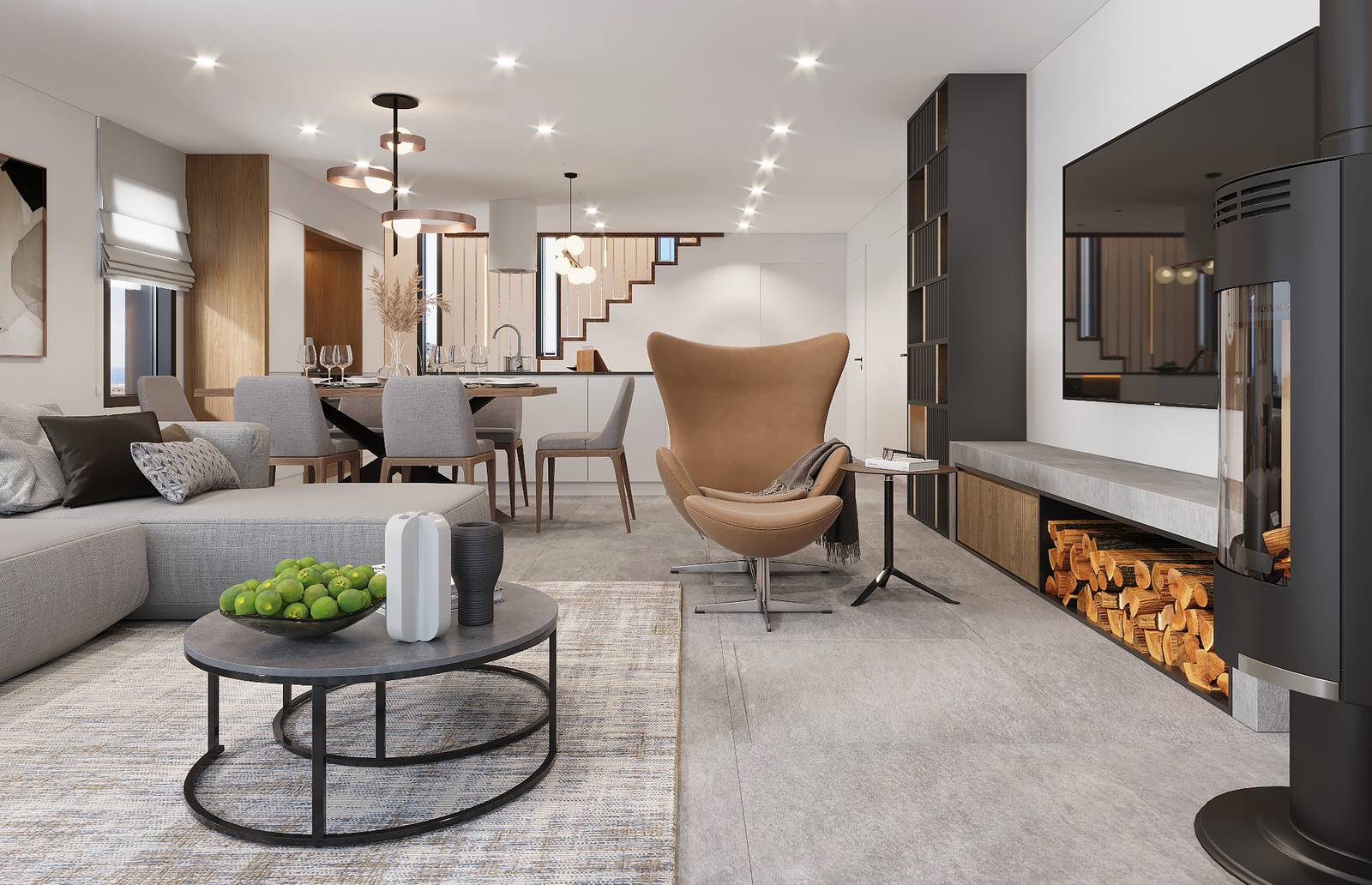 Дом на Женевском озере в Швейцарии