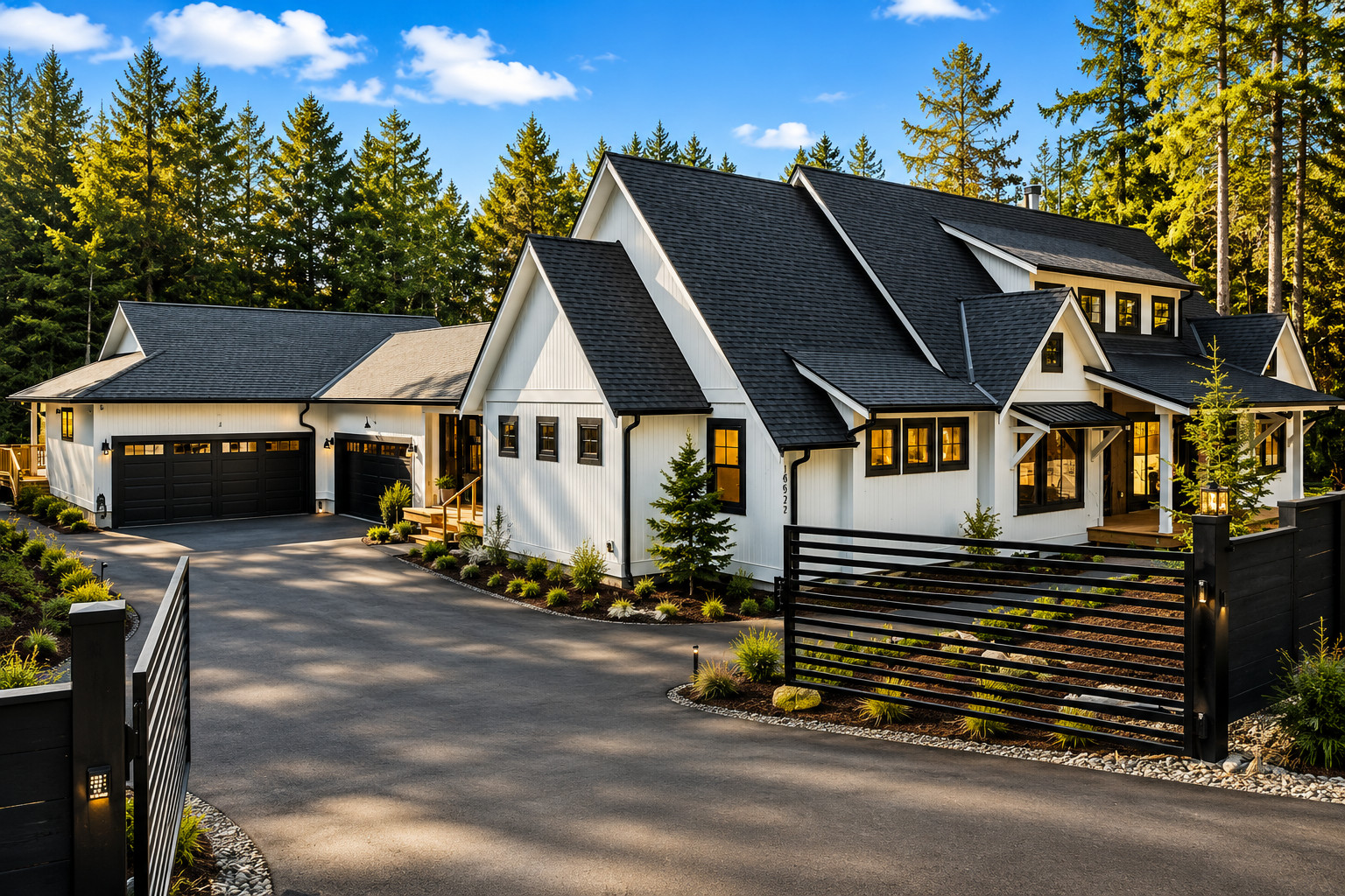 Modern Farmhouse Estate in the Pacific Northwest