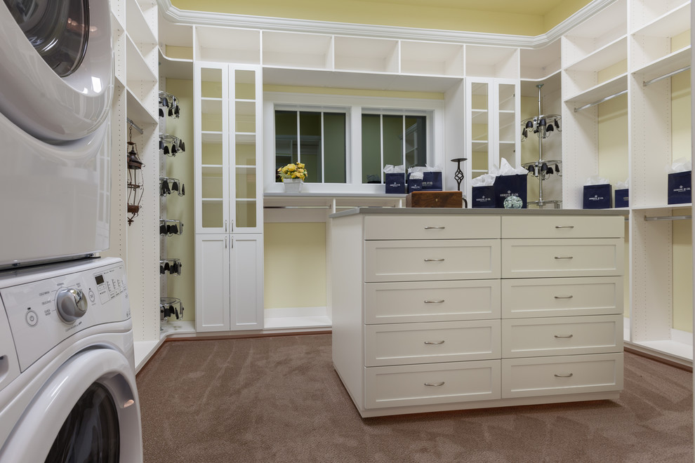 Design ideas for a traditional storage and wardrobe in Portland.