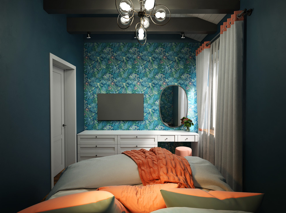 Спальня в загородном доме