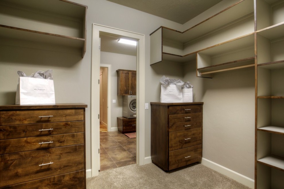 Inspiration for a rustic home design remodel in Boise