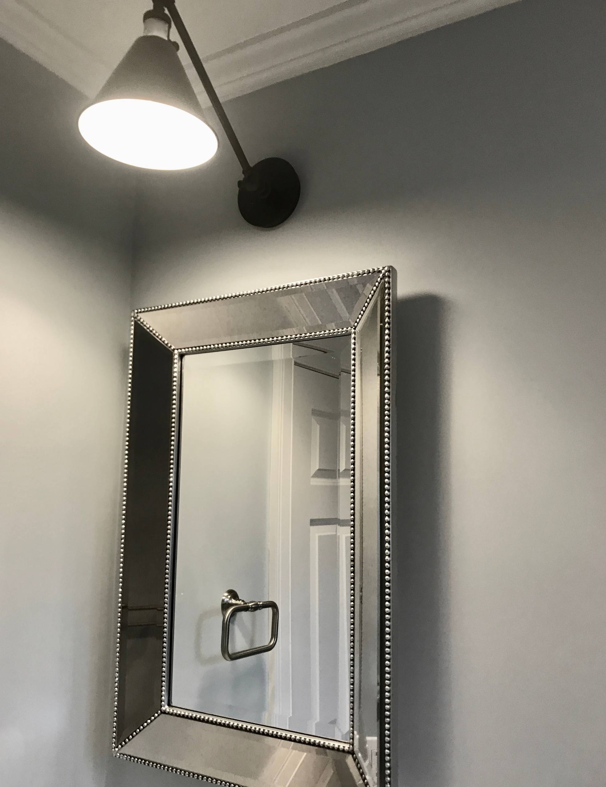 Rustic Modern powder room