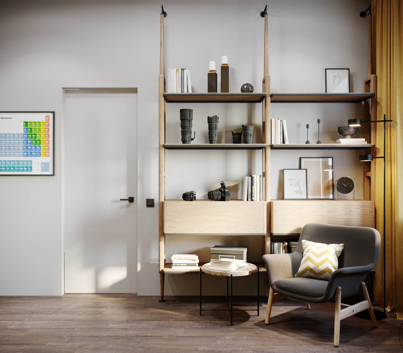 Квартира на Обводном. Кабинет.