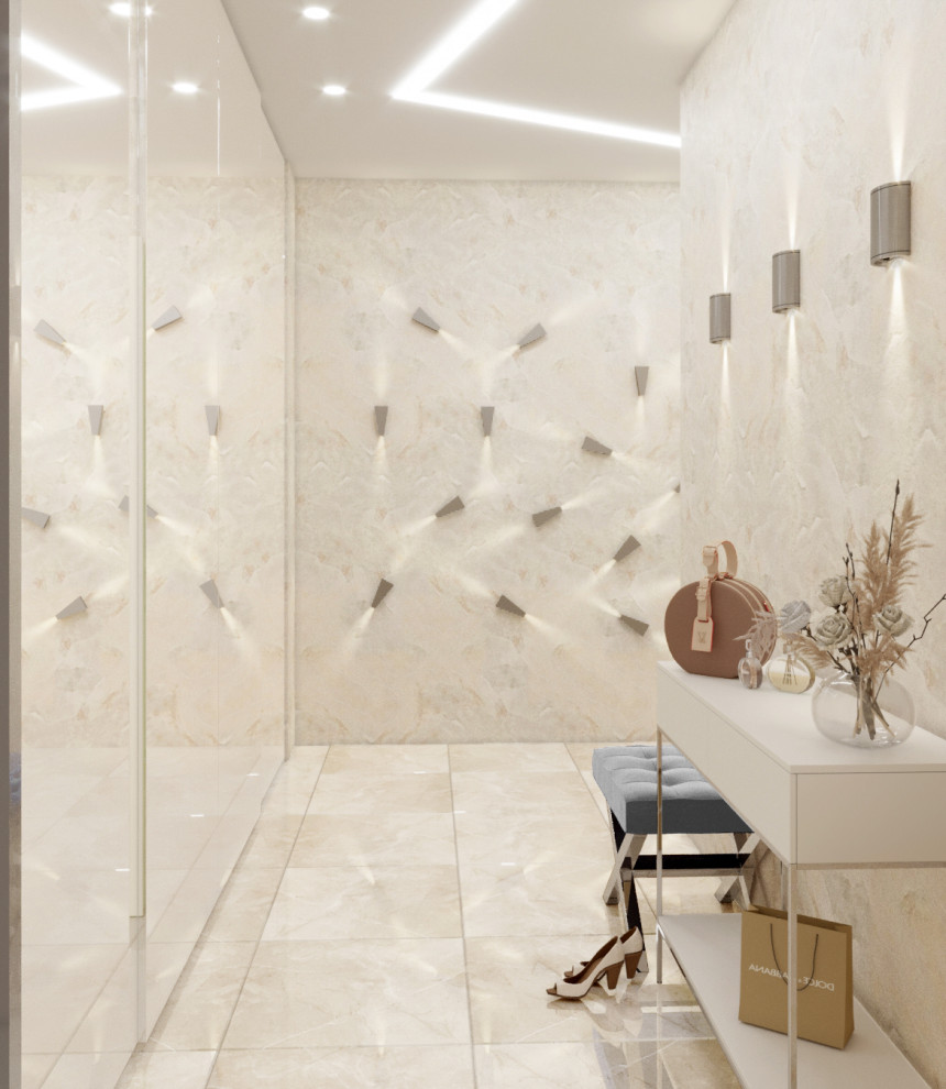 Проект 2-х комнатной квартиры в Апартаментах Лахта Плаза