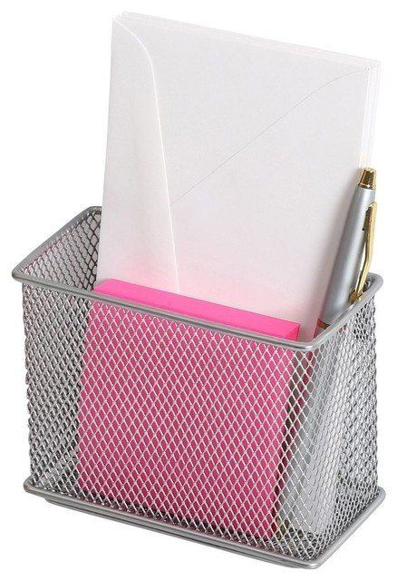 Mesh Magnet Silver Contemporary Desk Accessories By Ybm