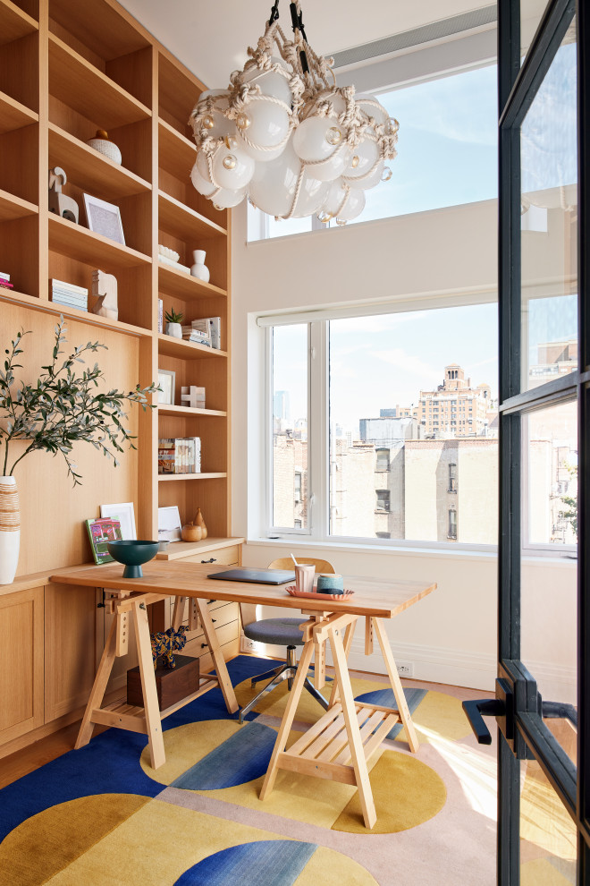 Eclectic home office photo in New York