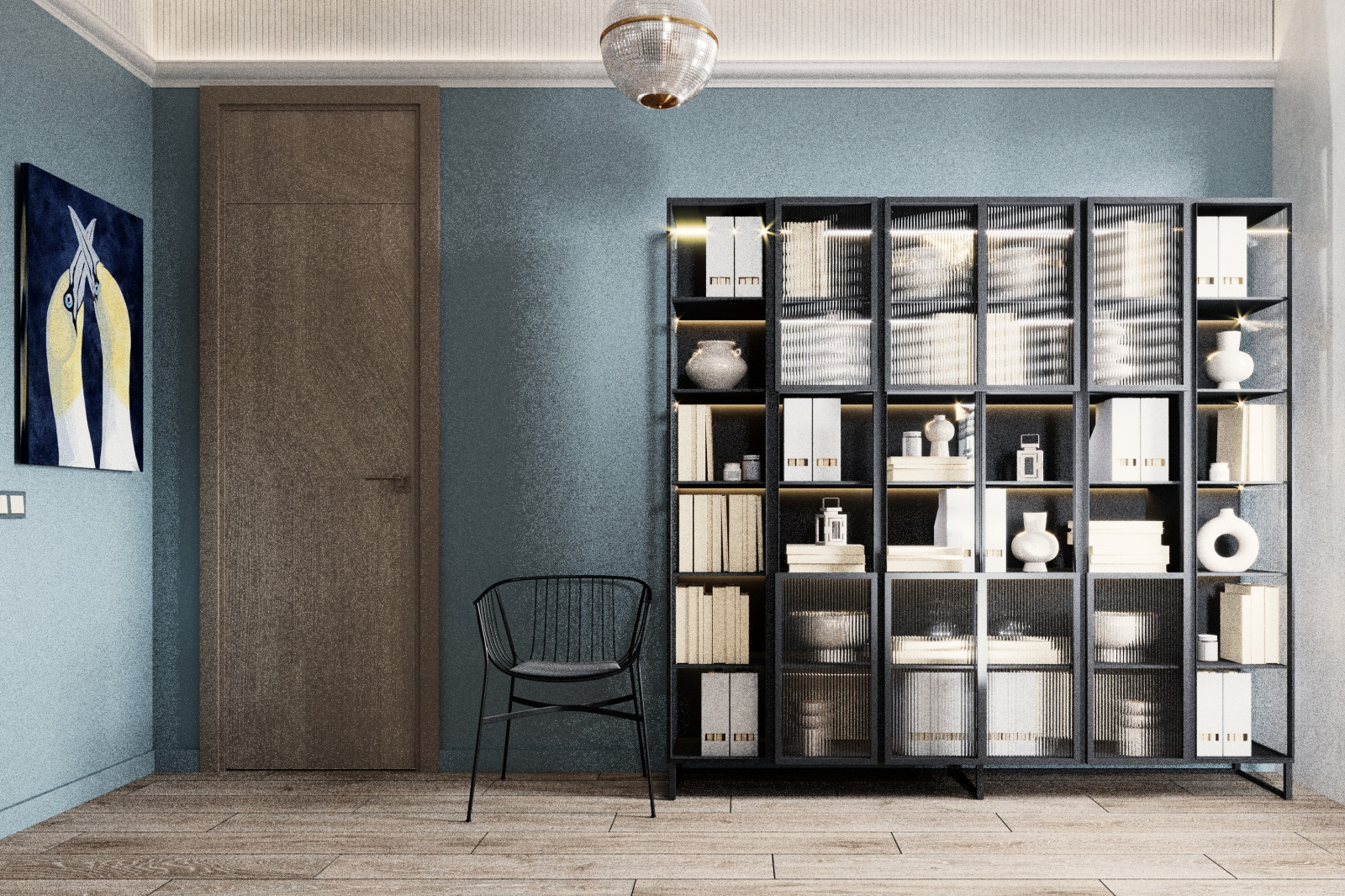 Холл в загородном доме