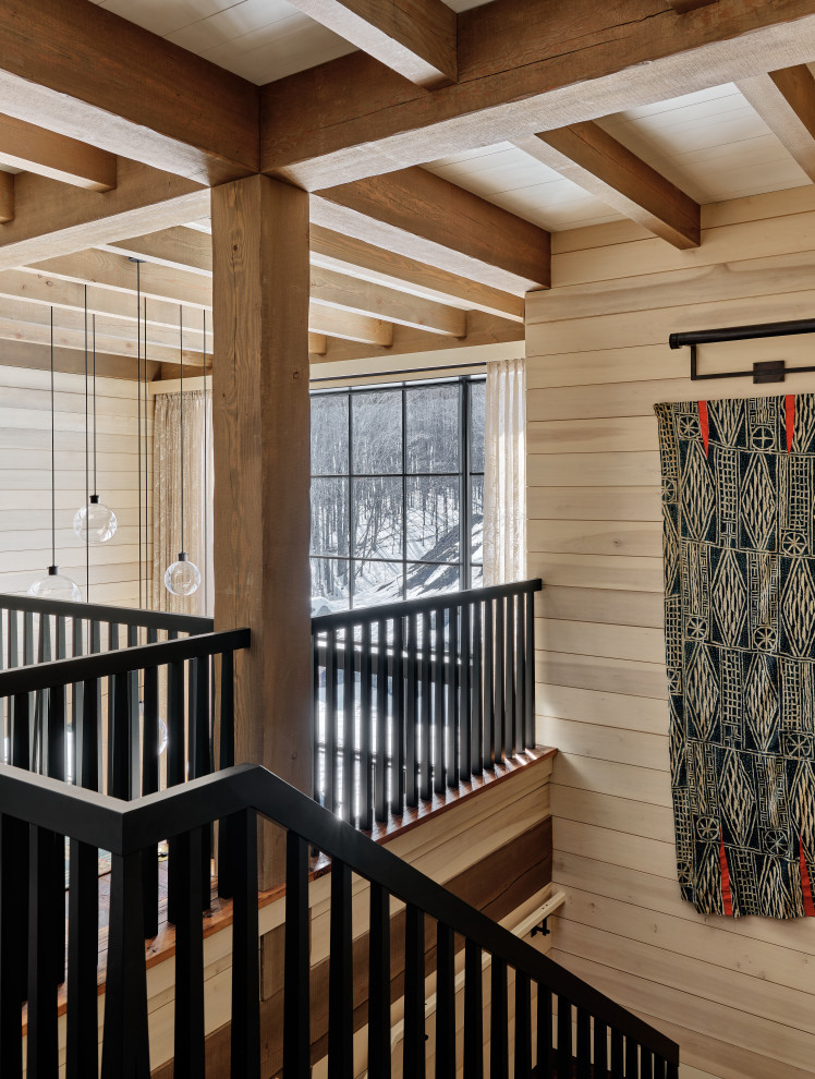 Inspiration for a cottage staircase remodel