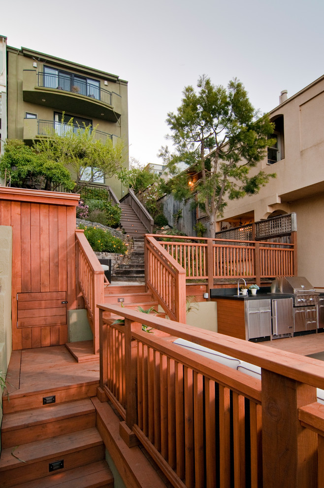 Castro Rooftop Deck Contemporary Deck San Francisco by Bali Construction