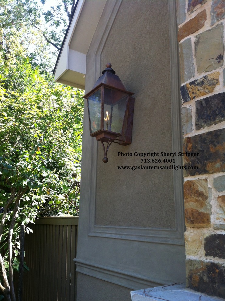 Front Door Gas Lanterns