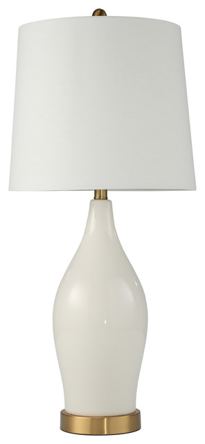Ceramic Table Lamp Usb Port White 31, Small Table Lamps With Usb Port