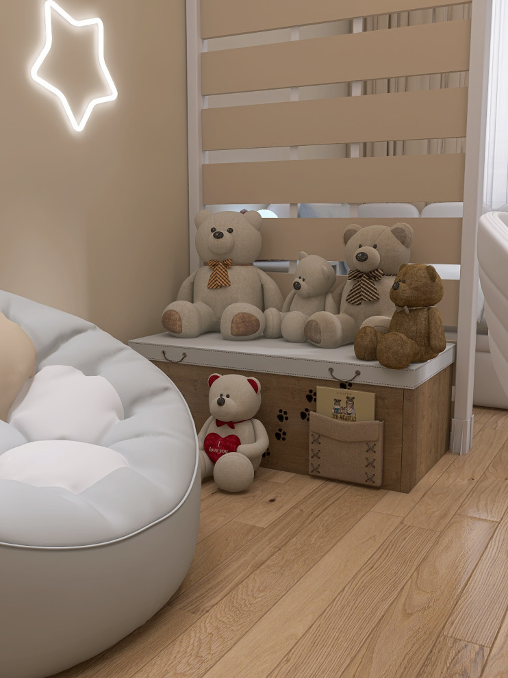 г. Санкт-Петербург. Частичный проект двух детских и спальни