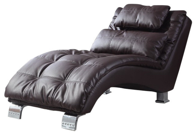 Ultimate Relaxing Modern Dark Brown Chaise Ultimate Relaxing Modern Dark Brown Chaise