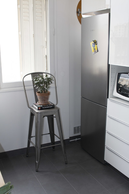 Cuisine - Pantin - Paris transitional-kitchen