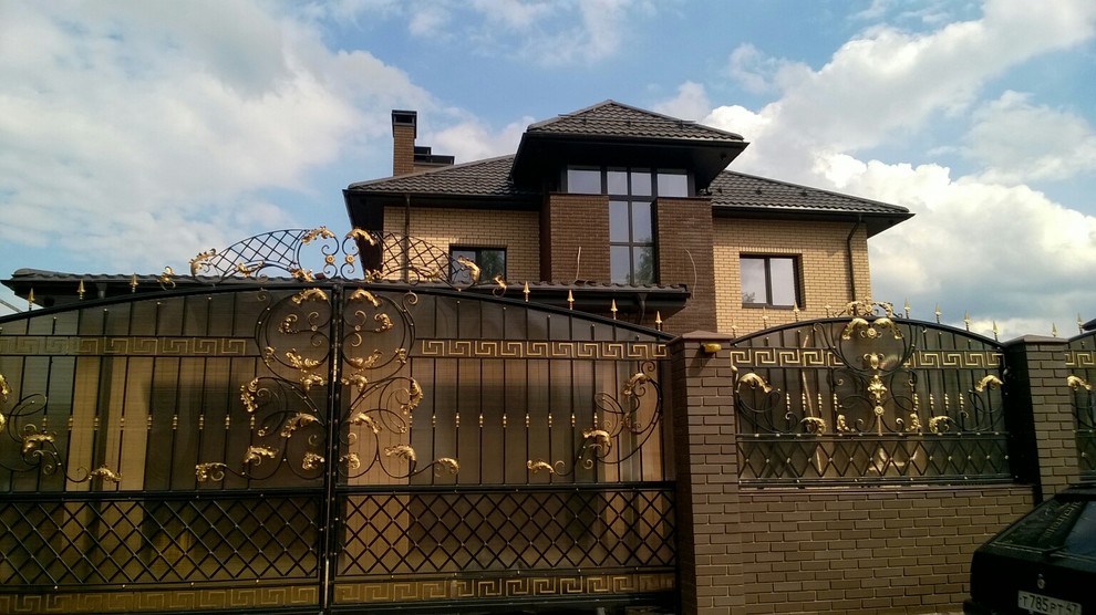 ПРОЕКТ КОТТЕДЖА с ИНТЕРЬЕРАМИ И БЛАГОУСТРОЙСТВОМ