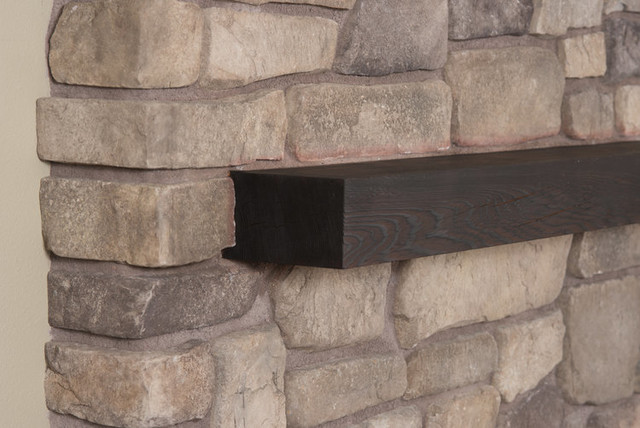 Academy Fireplace rustic