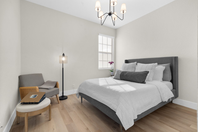 Nakan Base | Modin Rigid LVP Collection Scandinavian Customer Space | FL scandinavian-bedroom