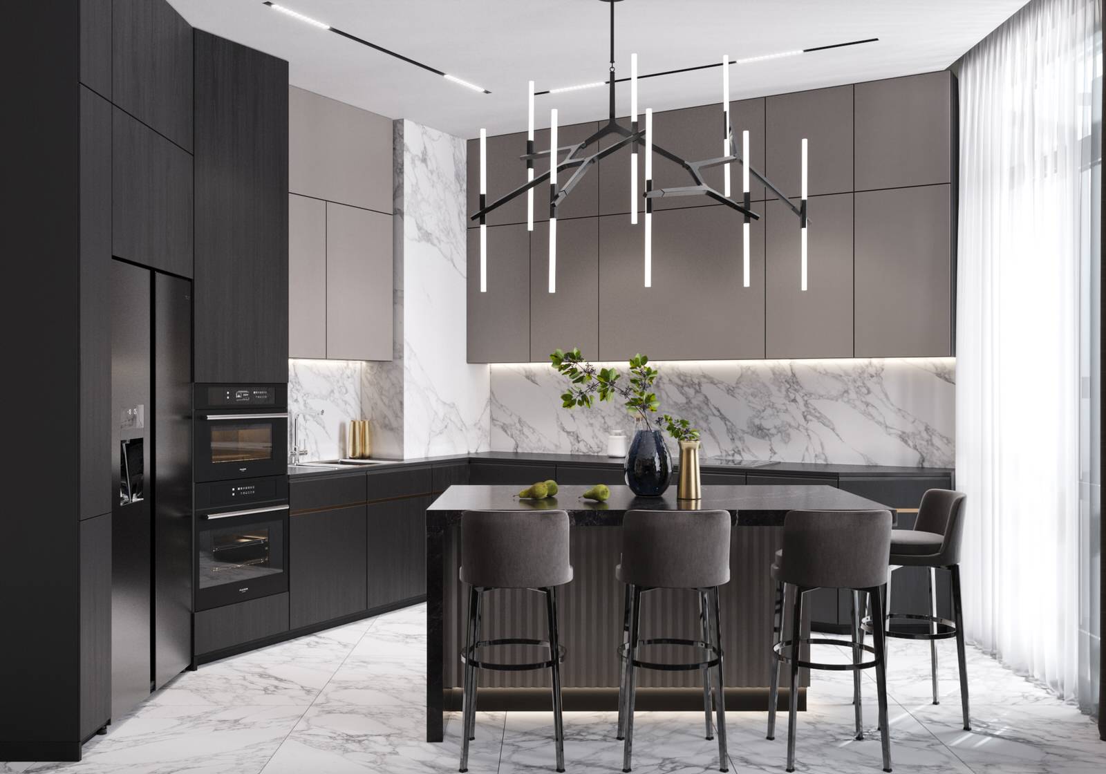 Квартира для супружеской пары и двух взрослых сыновей