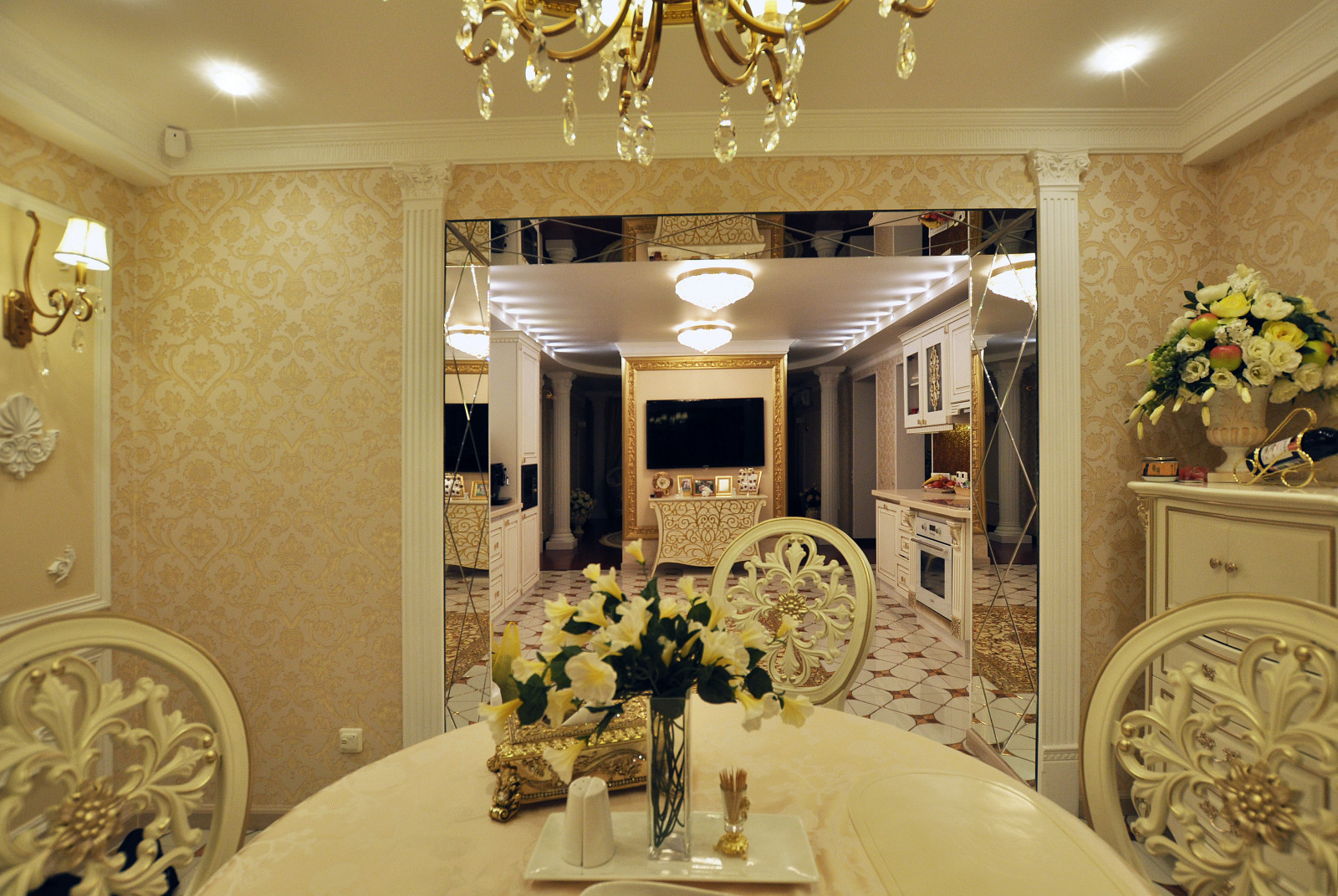 Реализация интерьера коттеджа 250м2 в Тюменской обл., город Тобольск.