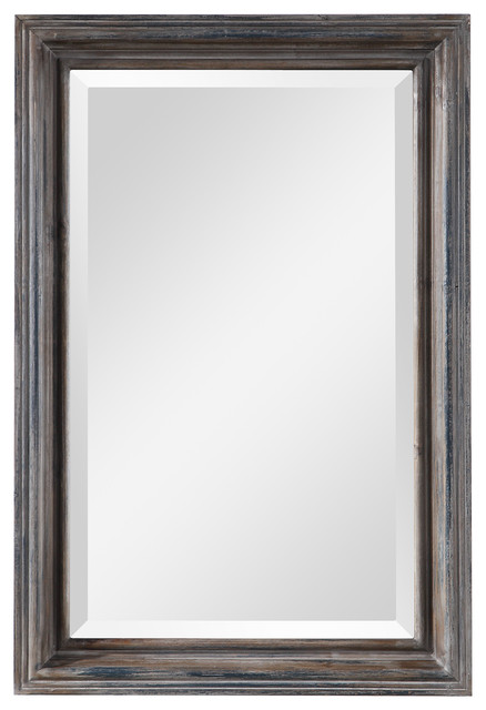 Gulliver Distressed Blue Vanity Mirror Traditional Bathroom Gulliver Distressed Blue Vanity Mirror