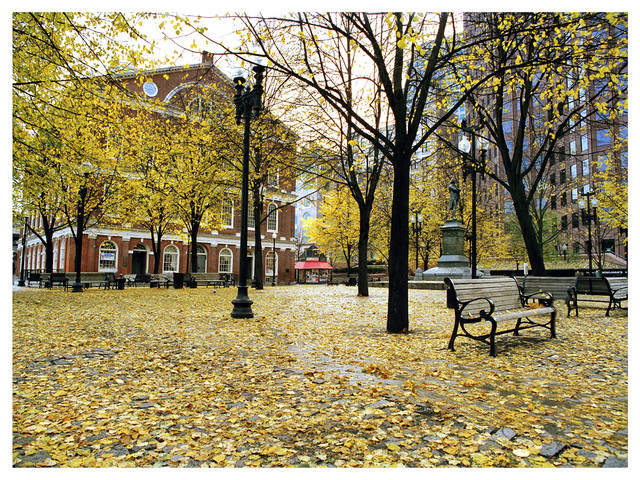 Faneuil Hall autumn