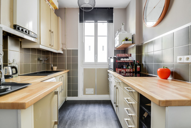 R&eacute;novation d'un appartement Parisien modern-kueche