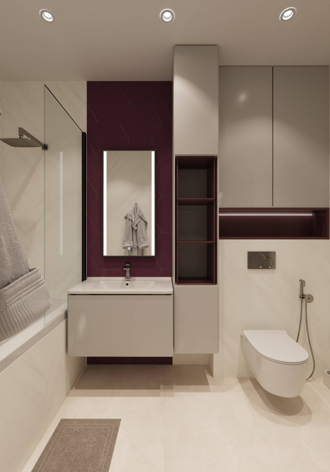 Семейная гармония: тёплый интерьер с яркими акцентами