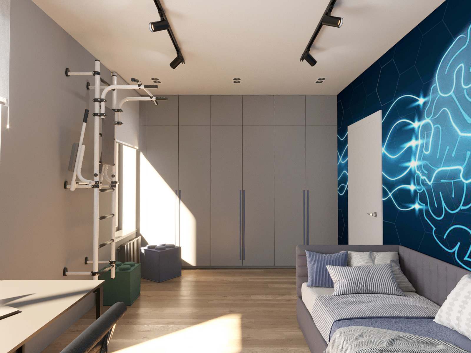 Дом с 2х светной гостиной