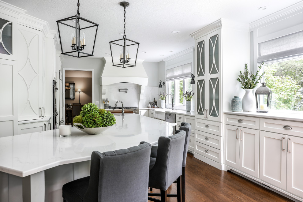 Hamptons Inspired Kitchen Remodel - Traditional - Portland - by Wendy O ...