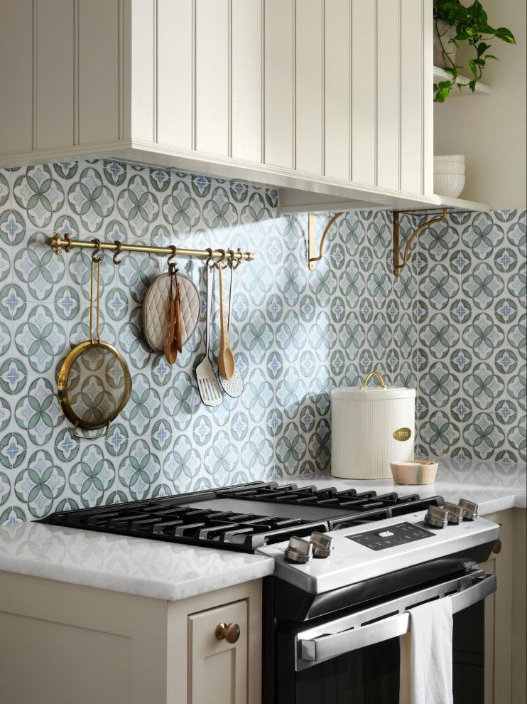 Fixer Upper Kitchen Backsplash - Transitional - Kitchen - Austin - by ...