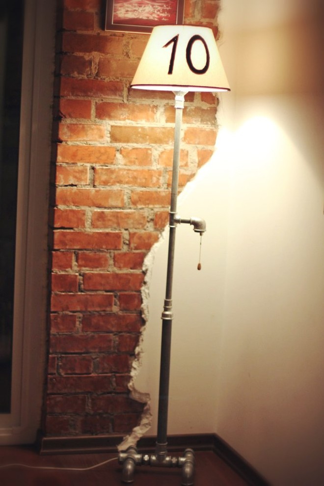 Светильники из водопроводной трубы