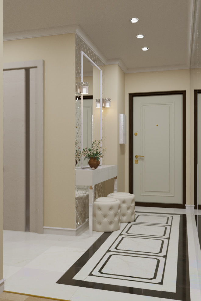 ЖК Бриз 3-х комнатная квартира (Дизайн проект)