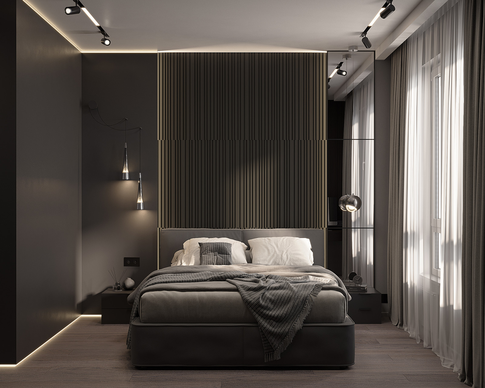 Современная квартира для стильного молодого человека