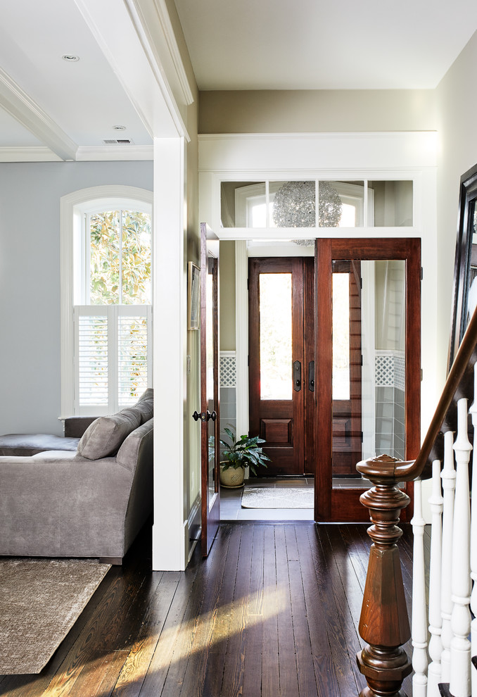 Inspiration for a transitional entryway remodel in DC Metro