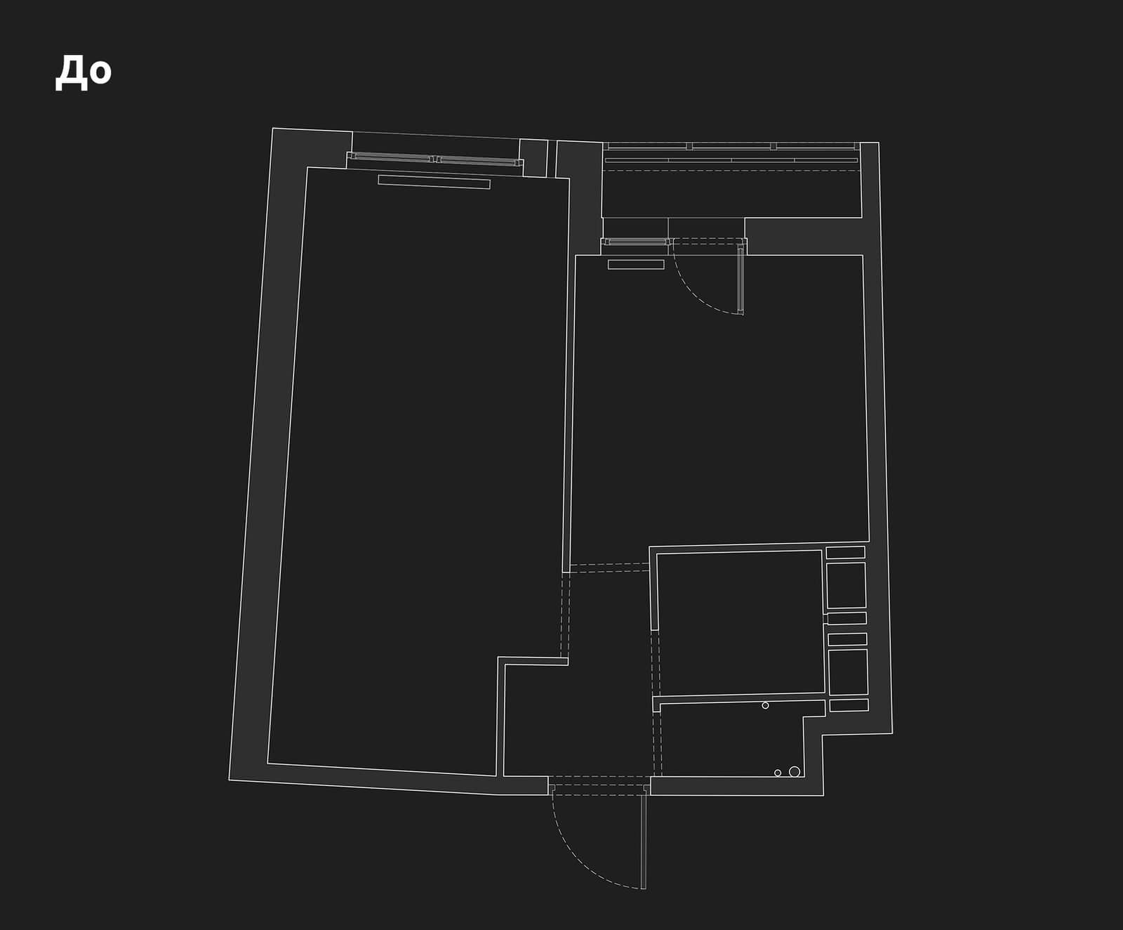 План квартиры до