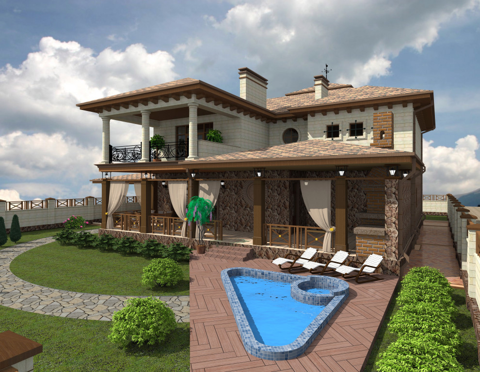 Жилой дом в Темрюкском районе