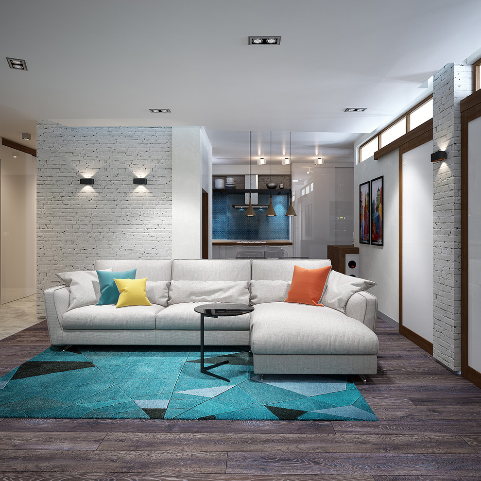 Дизайн-проект квартиры со свободной планировкой, Нижний Новгород