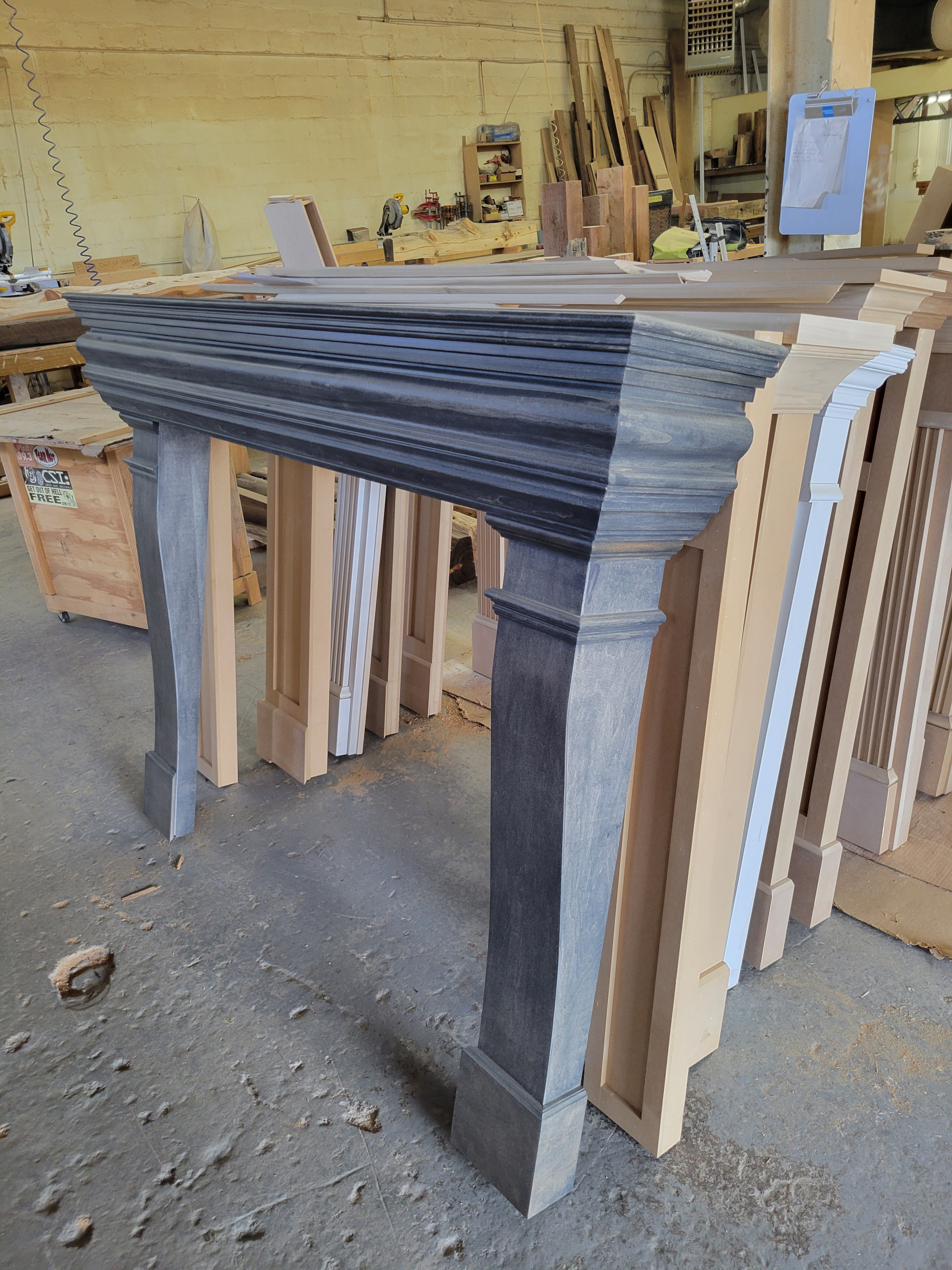 Custom Fireplace Mantels
