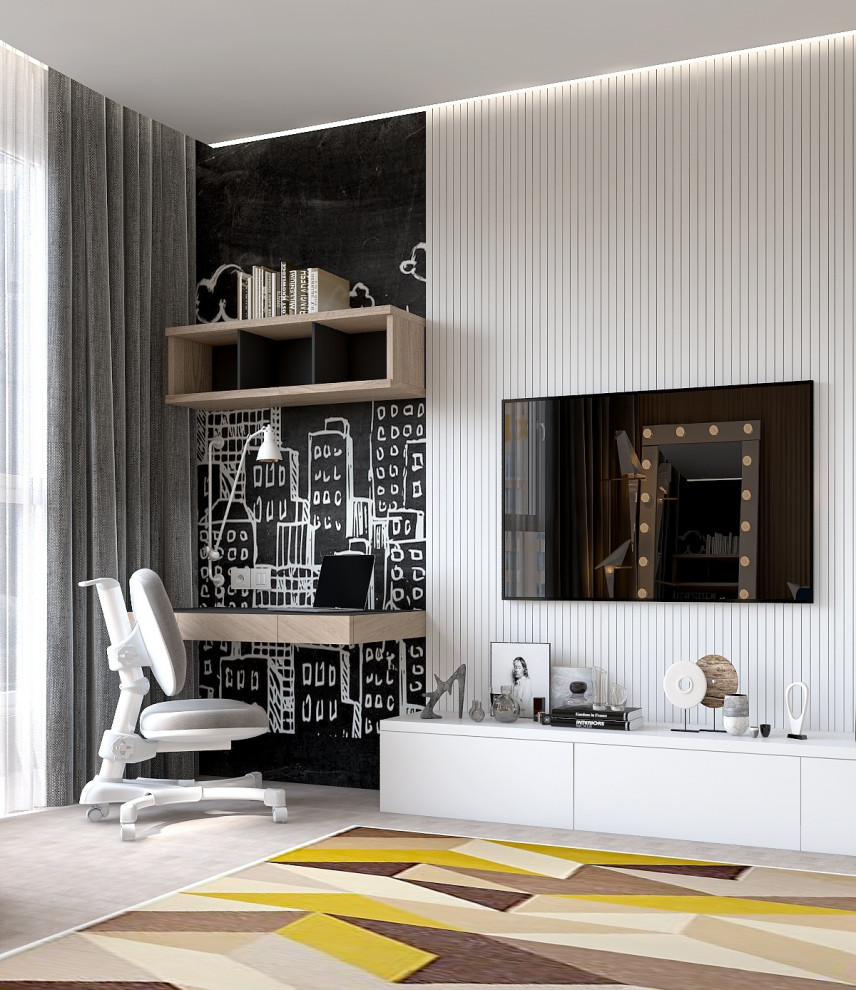 Яркая детская для девочки