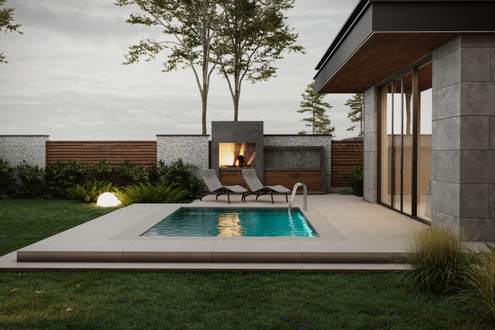 Проект загородного дома L-House