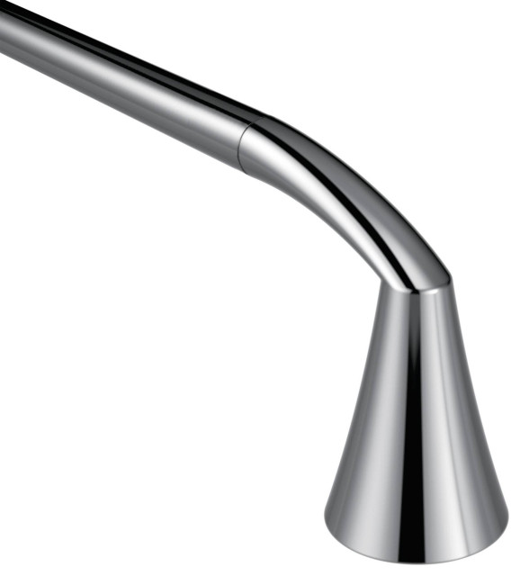 Moen Glyde 18-Inch Towel Bar In Brushed Nickel – Sleek Design, Easy Pro+Fit Mounting, Lifetime Warranty