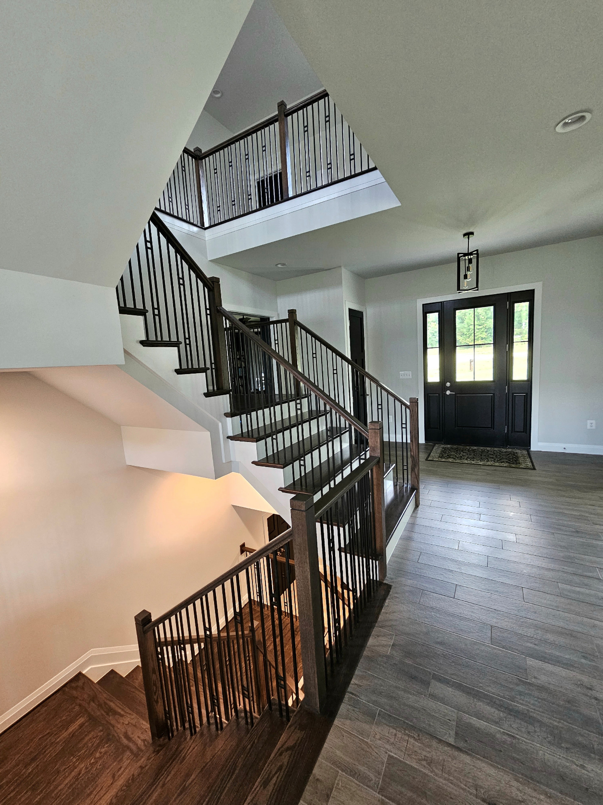 109_Impressive Floating Staircase in Countryside Retreat, Upper Marlboro, MD