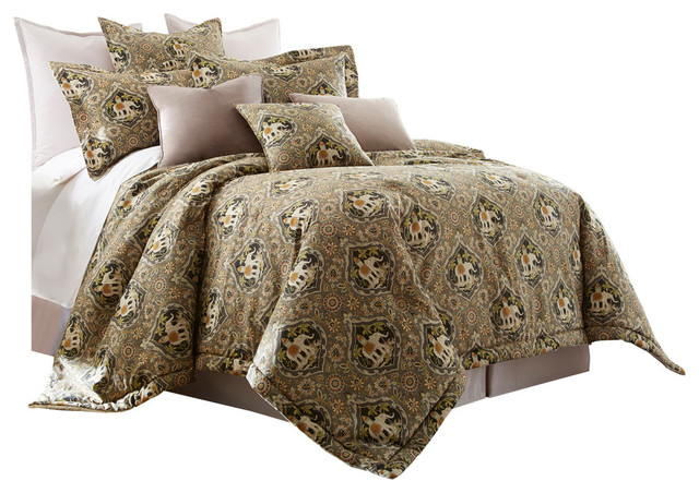 Sherry Kline Sanaya 4 Piece Comforter Set Tropical Comforters