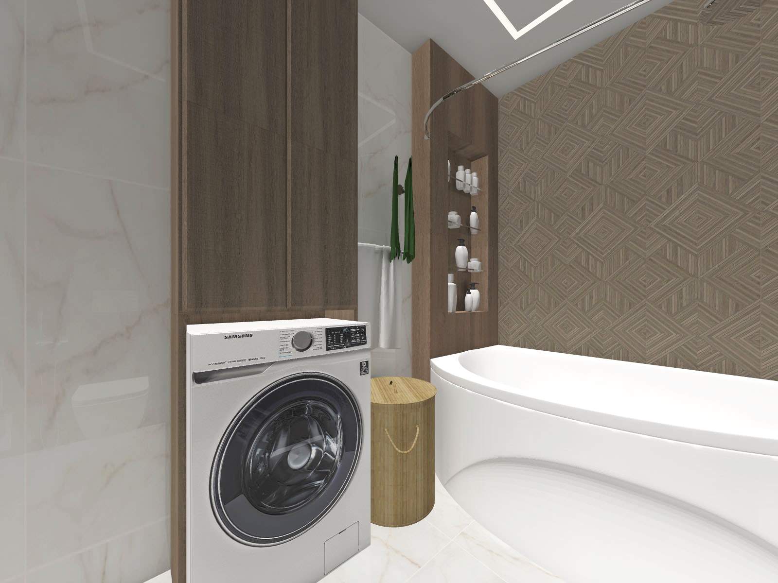 г.Мелехово, Санузел 5,4 м2 на 1 этаже 2-х эт. дома