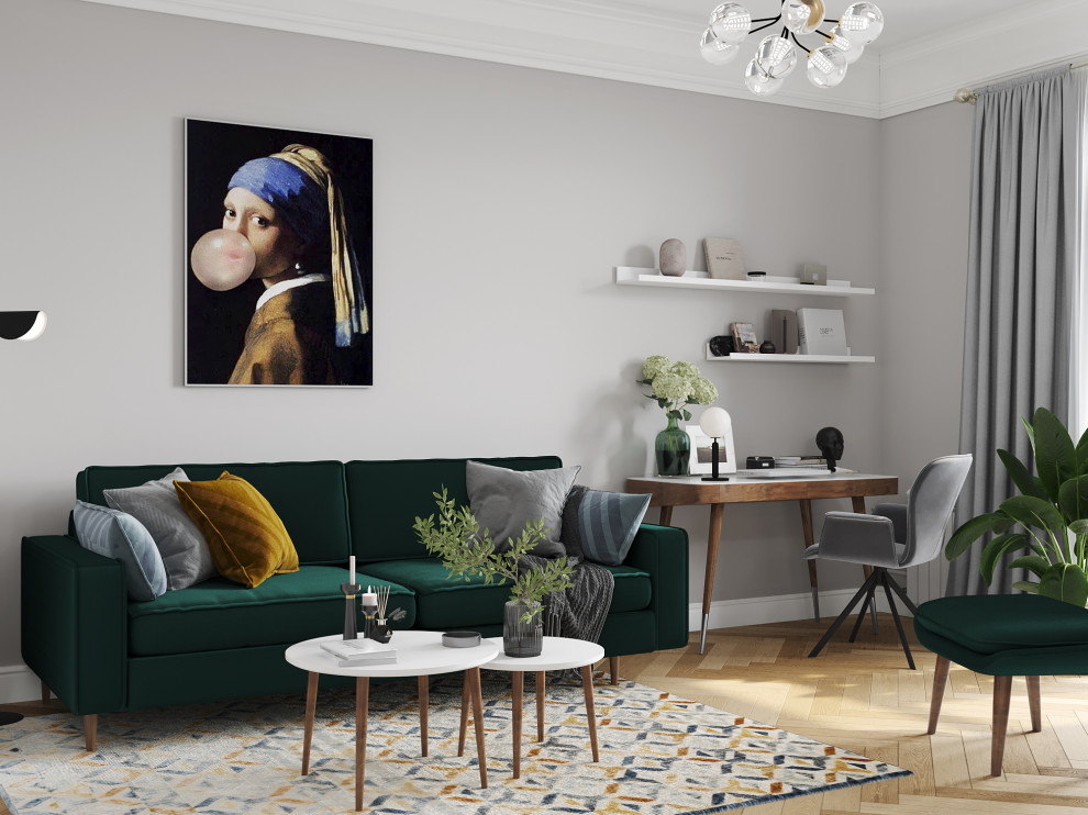 Квартира в скандинавском стиле в сталинке